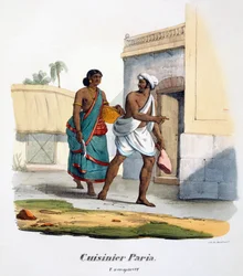 Un cuisinier Paraiyar, 1827-35
